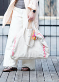 麻 BIGトートBAG CH×OR