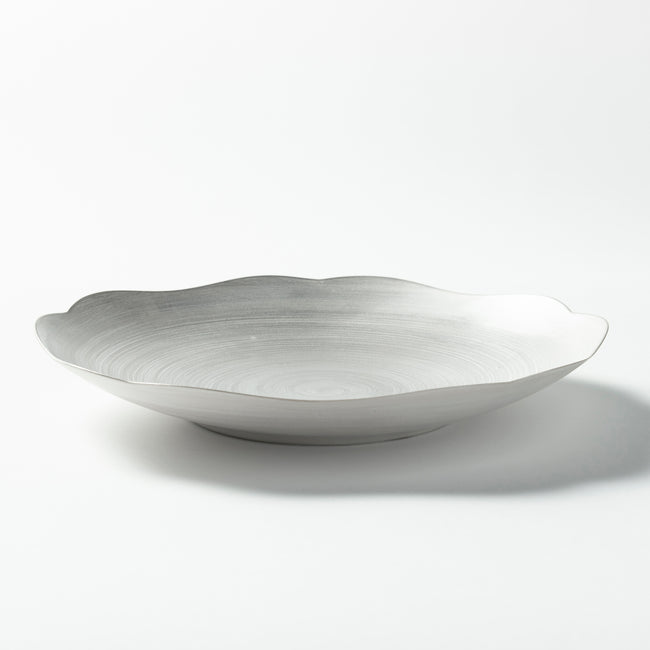 DISH 光 ASAGAO Large  (お皿/大) 光 ASAGAO(シルバー)