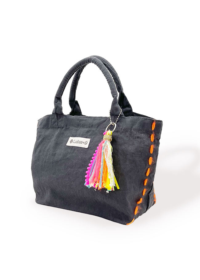 麻 MINIトートBAG CH×OR