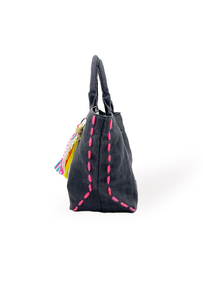 麻 MINIトートBAG CH×PK