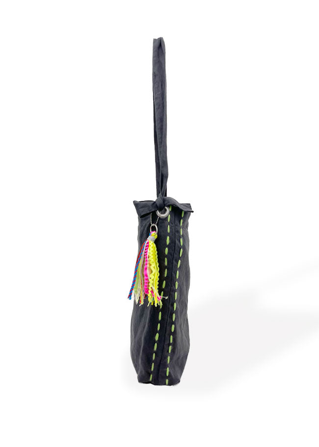 麻 ショルダーBAG CH×GN