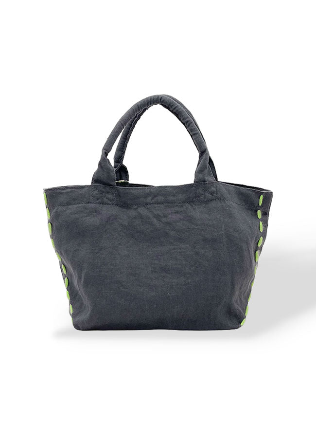 麻 MINIトートBAG CH×GN