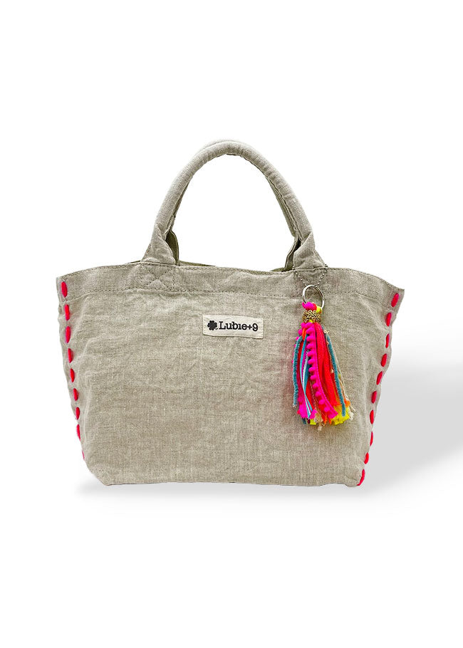 麻 MINIトートBAG IV×PK