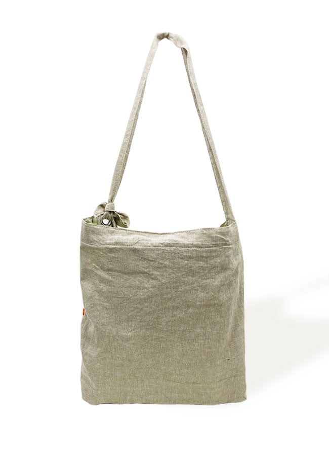 麻 ショルダーBAG IV×GN