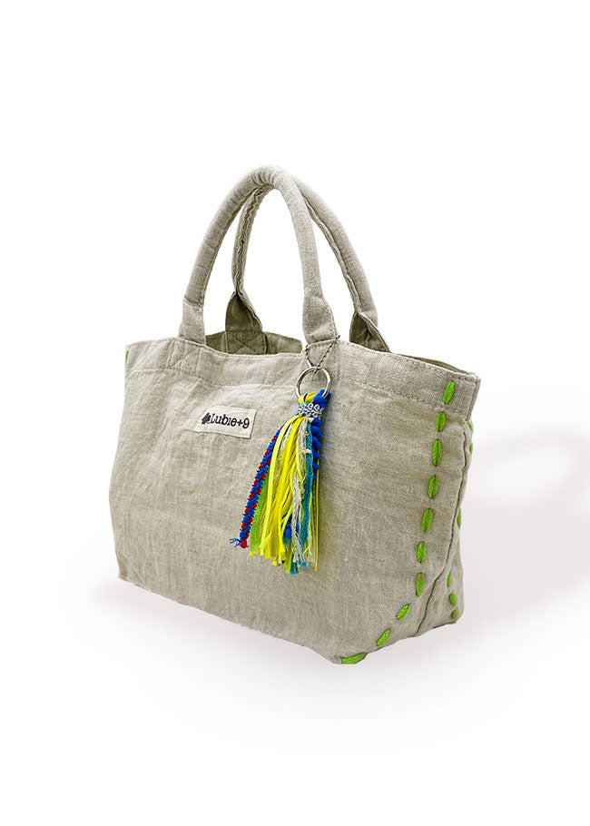 麻 MINIトートBAG IV×GN