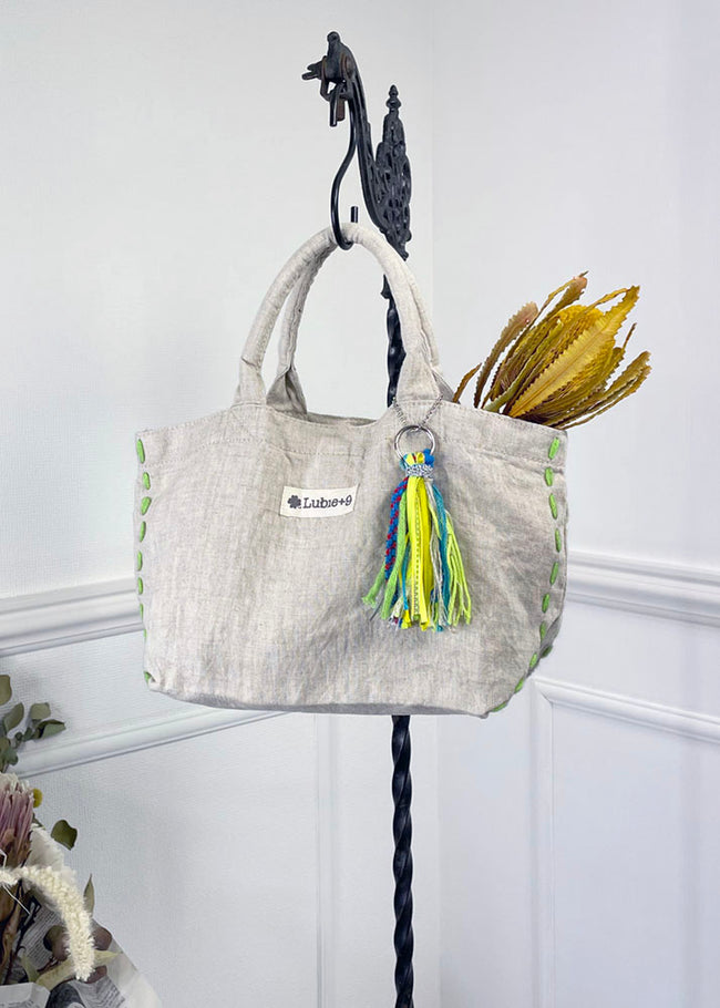 麻 MINIトートBAG IV×GN