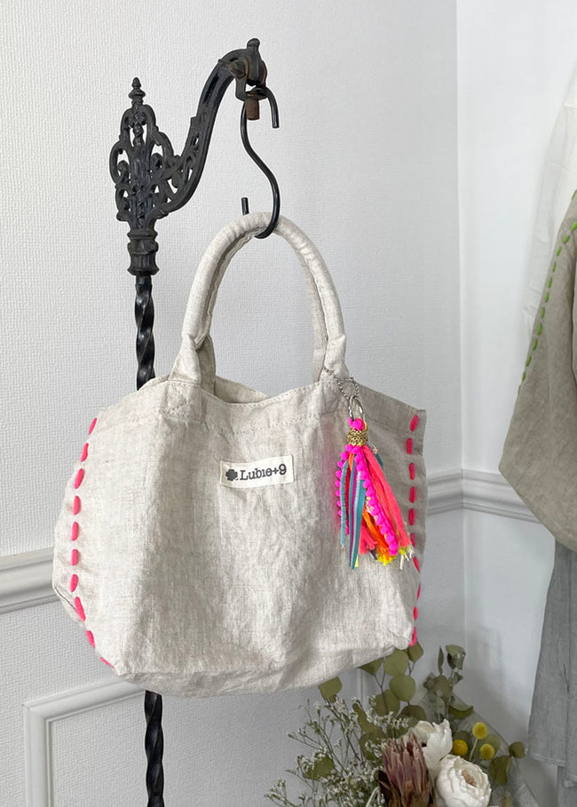 麻 MINIトートBAG IV×PK