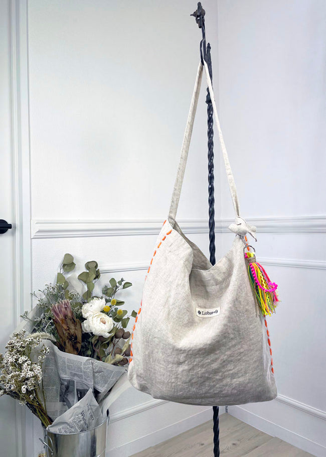 麻 ショルダーBAG IV×OR