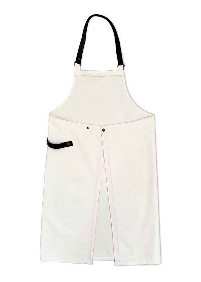 レザーテープエプロン IV×BK