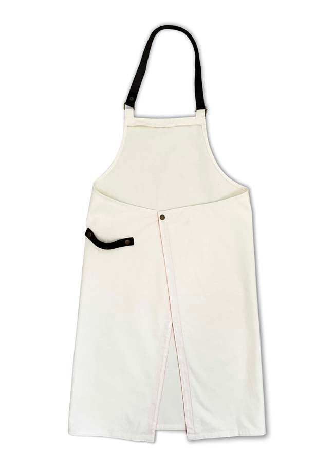 レザーテープエプロン IV×BK