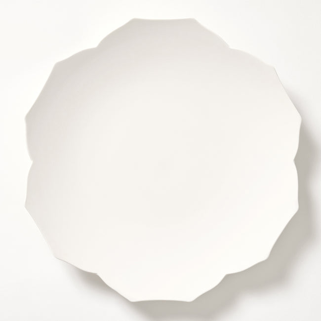 DISH 雪 YURI Large  (お皿/大) 雪 YURI(白)