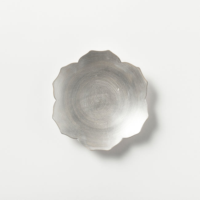 DISH 光 YURI Small  (お皿/小) 光 YURI(シルバー)