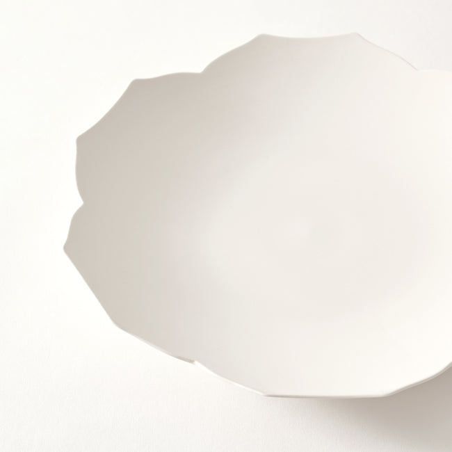 DISH 雪 YURI Large  (お皿/大) 雪 YURI(白)