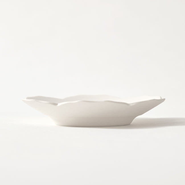 DISH 雪 YURI Medium  (お皿/中) 雪 YURI(白)