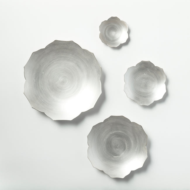 DISH 光 YURI Large  (お皿/大) 光 YURI(シルバー)