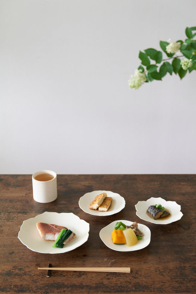 DISH 光 ASAGAO Large  (お皿/大) 光 ASAGAO(シルバー)