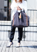 麻 BIGトートBAG CH×OR