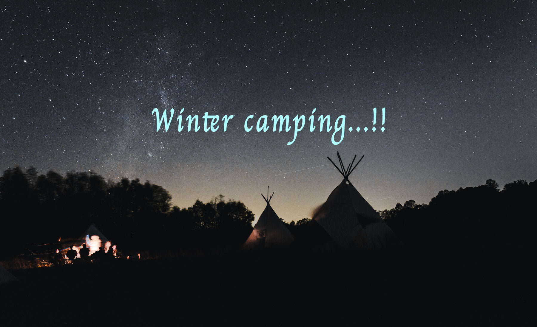 Winter Camping・・・！！！